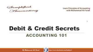 Debit amp Credit Secret Somali [upl. by Nirrat]