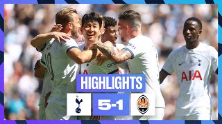 HARRY KANE SCORES FOUR  TOTTENHAM HOTSPUR 51 SHAKHTAR DONETSK  HIGHLIGHTS [upl. by Londoner]