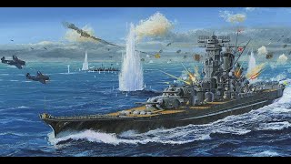 Classic Duels  US Navy carrier aircraft vs Musashi amp Yamato [upl. by Warrenne]