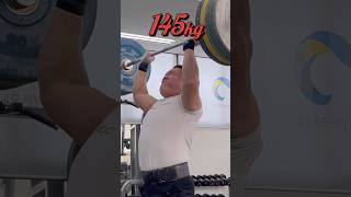 OHP 20kg145kg 3년만에 기록증가 [upl. by Leshia]