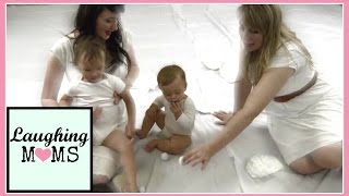 RAPPING Moms quotLOOK AT ME NOWquot PARODY Im Changing Diapers [upl. by Press373]