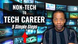 Start Here to Transition from NonTech to a Tech Job [upl. by Llerrehs]