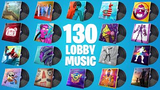 FORTNITE All Lobby Music All 130 Lobby Music [upl. by Eloise]