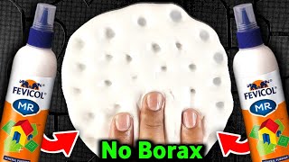 NO BORAX FEVICOL SLIME👅🎧 How to make Slime at home with Fevicol without Borax slime Activator ASMR [upl. by Lynna399]