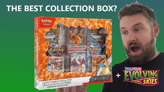 🔥MY BEST COLLECTION BOX EVER🔥 Plus Evolving Skies Pokemon card opening [upl. by Som]