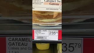 Woolworths cake prices are way up woolies food cakes [upl. by Waiter]