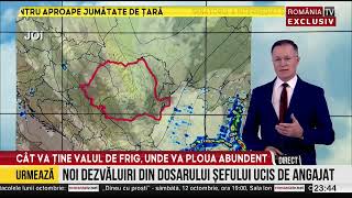 Prognoza meteo Un anticiclon ne scapă de temperaturile de îngheţ şi ploile mocăneşti [upl. by Sanjay]