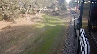 Cab Ride at the Victorian Goldfields Railway [upl. by Pier]