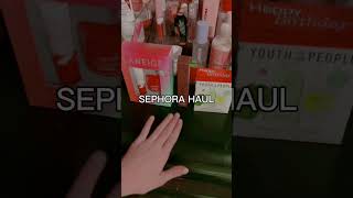 SEPHORA HAUL preppyyyskincareskincareproductspreppyproductsmakeuppreppyhaul [upl. by Johnathon]