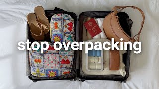 How I travel the world with just a carryon ✈️ pack with me for Europe [upl. by Odelinda]