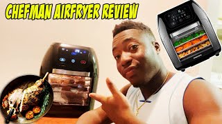 My Chefman Multifunctional Digital AIR FRYER UNBOXING AND REVIEW  Twice as Wealth [upl. by Stagg]