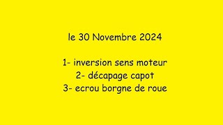 avancement a fin novembre [upl. by Anon]