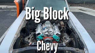 Chevy Nova Gets A Big Block Chevy [upl. by Kahle]