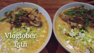 Ramen Supper  Vlogtober 15th 2024 [upl. by Onstad]