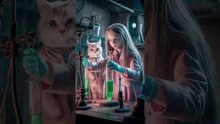 Cure for the zombie virus 3 episodes together 🥵🙀 cat kitten catlover zombie [upl. by Calypso]