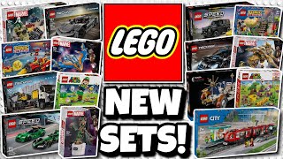 30 NEW LEGO SETS Star Wars Technic Speed Champs Marvel amp MORE [upl. by Un490]