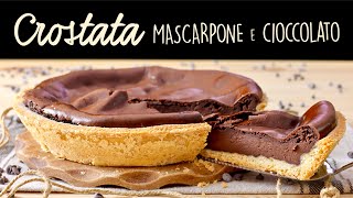 CROSTATA MASCARPONE E CIOCCOLATO Ricetta Facile  BuonIdea [upl. by Cressy]