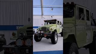 Stunning Custom Land Cruiser Build at SEMA Show 2024 toyota 4x4 fj40 semashow [upl. by Samara686]