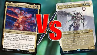 Atraxa VS Isshin 1v1 EDHCMDR gameplay [upl. by Heyer]