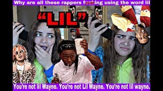 REACTING TO quotLILquot RAPPERS [upl. by Ulland]