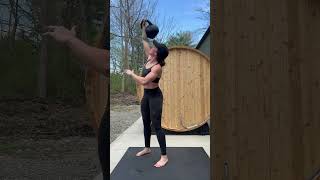 Tough kettlebell complex with 20kg bell kettlebellworkout [upl. by Malloch594]