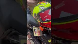 Helmet Lock ✅  LKvlogs  automobile vlog trending viralvideo shorts germany tvk helmet [upl. by Margaretha759]