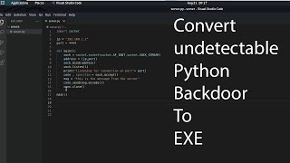 How to Convert Python file to EXE Executable [upl. by Mila]