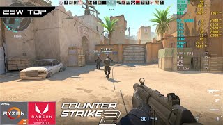 Counter Strike 2  AMD Ryzen 3 3200U Vega 3 [upl. by Llehsim]