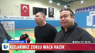 KIZLARIMIZ ZORLU MAÇA HAZIR [upl. by Farley]