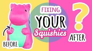 Squishy Makeovers Fixing Your Squishies 34 [upl. by Inaliak]