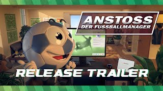 Anstoss  Der Fussballmanager ReleaseTrailer [upl. by Naitsirk148]