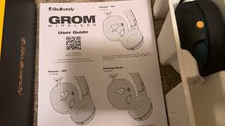 Grom XT Wireless  Influenster  Unboxing freebie explore tech skullcandy [upl. by Leiram]