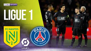 FC Nantes vs PSG  LIGUE 1 HIGHLIGHTS  02192022  beIN SPORTS USA [upl. by Jillana866]