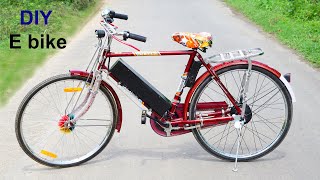 DIY High Speed Electric Bike with EBike Conversion Kit at Low Cost [upl. by Mandie]