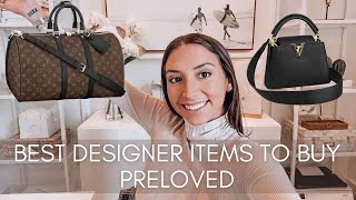 LUXURY ITEMS I ALWAYS BUY PRELOVED [upl. by Ahseile]