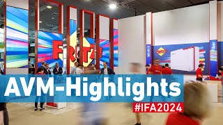 Highlights vom AVMStand auf der IFA 2024 [upl. by Fraze914]