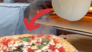 Making a Neapolitan Pizza using the Ooni Koda 16  home made dough [upl. by Turro196]