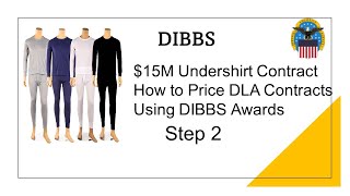 DIBBS  Pricing Your 15M DLA Undershirt Contracts in DIBBS Using Previous Awards [upl. by Allesor506]