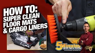 How To Super Clean Floor Mats amp Cargo Liners [upl. by Worra]