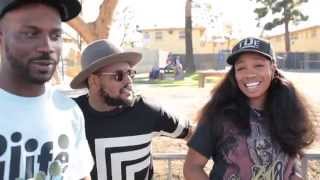 Kendrick Lamar x TDE Free Concert in the Nickerson Gardens Projects [upl. by Brand]