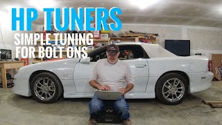 HP Tuners  How to use hp tuners after installing long tube headers to avoid a check engine light [upl. by Maurine950]