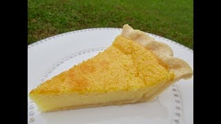 BUTTERMILK PIE  How to make OldFashioned BUTTERMILK PIE Recipe [upl. by Southworth125]