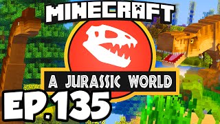 Jurassic World Minecraft Modded Survival Ep135  DINOSAURS PARK TOUR Dinosaurs Mods [upl. by Edmonds]