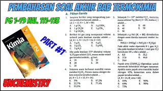 Pembahasan Soal Akhir BAB TERMOKIMIA Kelas 11  Pilihan Ganda  Part 1 [upl. by Jurgen]