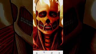 Attack titan grisha vs colossal titan armin [upl. by Esiuqcaj]