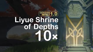 All 10 Inazuma Shrine of Depth Locations  Genshin Impact [upl. by Leor]