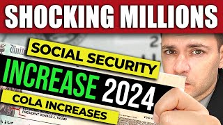 Social Security INCREASES… 2024 COLA Shocks Millions [upl. by Atarman420]