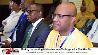 Meeting the Housing and Infrastructure Challenge in the New Gambia  Dr Omodele RN Jones [upl. by Ealasaid]