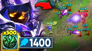 What happens when Veigar farms PERFECTLY the entire game 100 AP PER MINUTE [upl. by Birch]