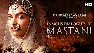 Famous Dialogues Of Mastani  Bajirao Mastani  Deepika Padukone [upl. by Yraek]